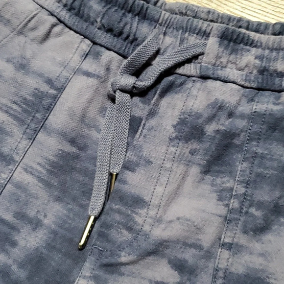 Athleta farallon printed tyedyed blue grey joggers - Picture 3 of 7